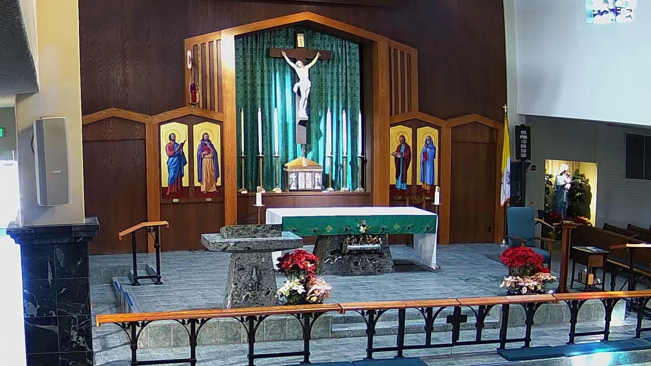 Thursday 12:00 PM English Mass and Rosary