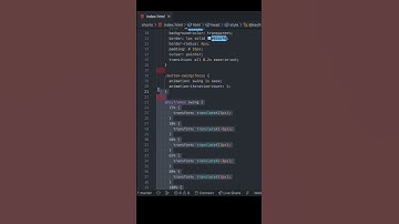 Button swing animation - HTML CSS