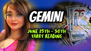GEMINI ♊️ 'Hidden Information Revealed Gemini Truth Comes Out!!' June 25th - 30th Tarot