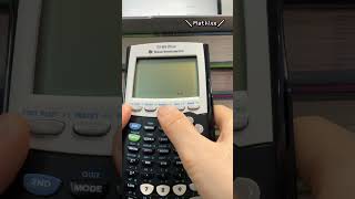 TI-84 Residual Plot!