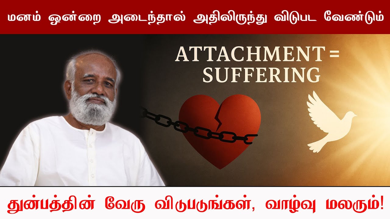 Attachment is Suffering 🔑 மனம் ஒன்றை பிடித்துக்கொண்டால் வேதனை மட்டுமே! | Sri பகவத் ஐயா