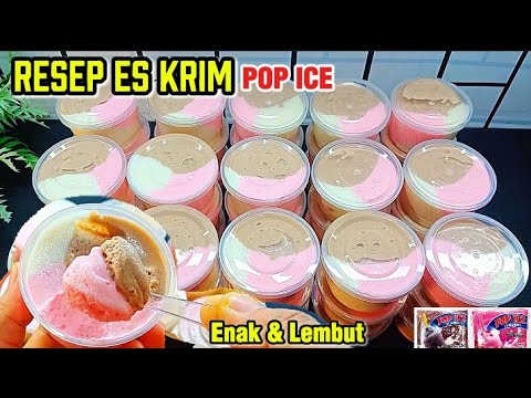 Cara Membuat Es Krim Pop Ice Dengan Blender