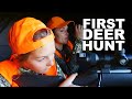 Campbell Miles First Ever Deer Hunt!