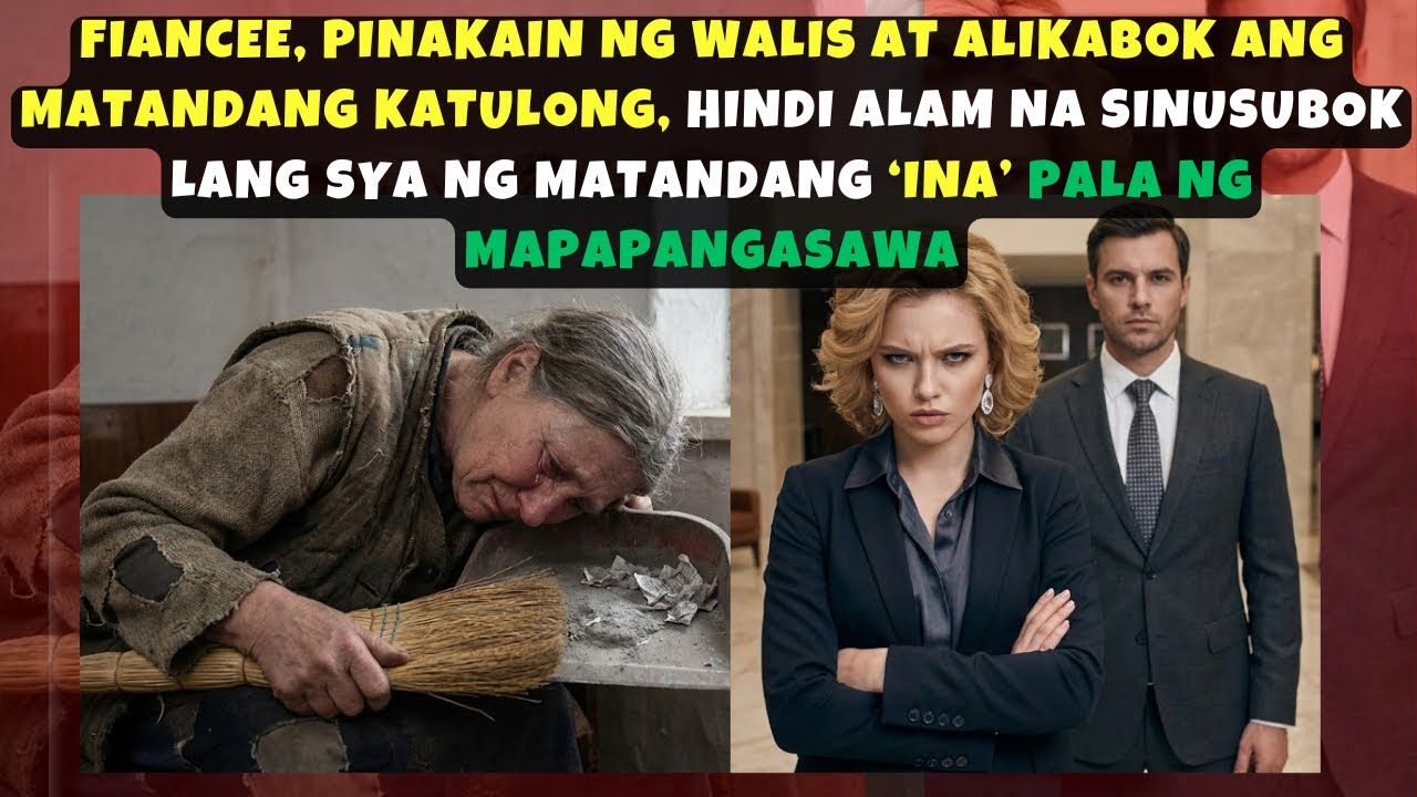 FIANCEE, PINAKAIN NG WALIS AT ALIKABOK ANG MATANDANG KATULONG, HINDI ALAM NA SINUSUBOK LANG SYA NG 