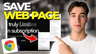 How To Save Web Page In Chrome | Tutorial 2026 screenshot 2