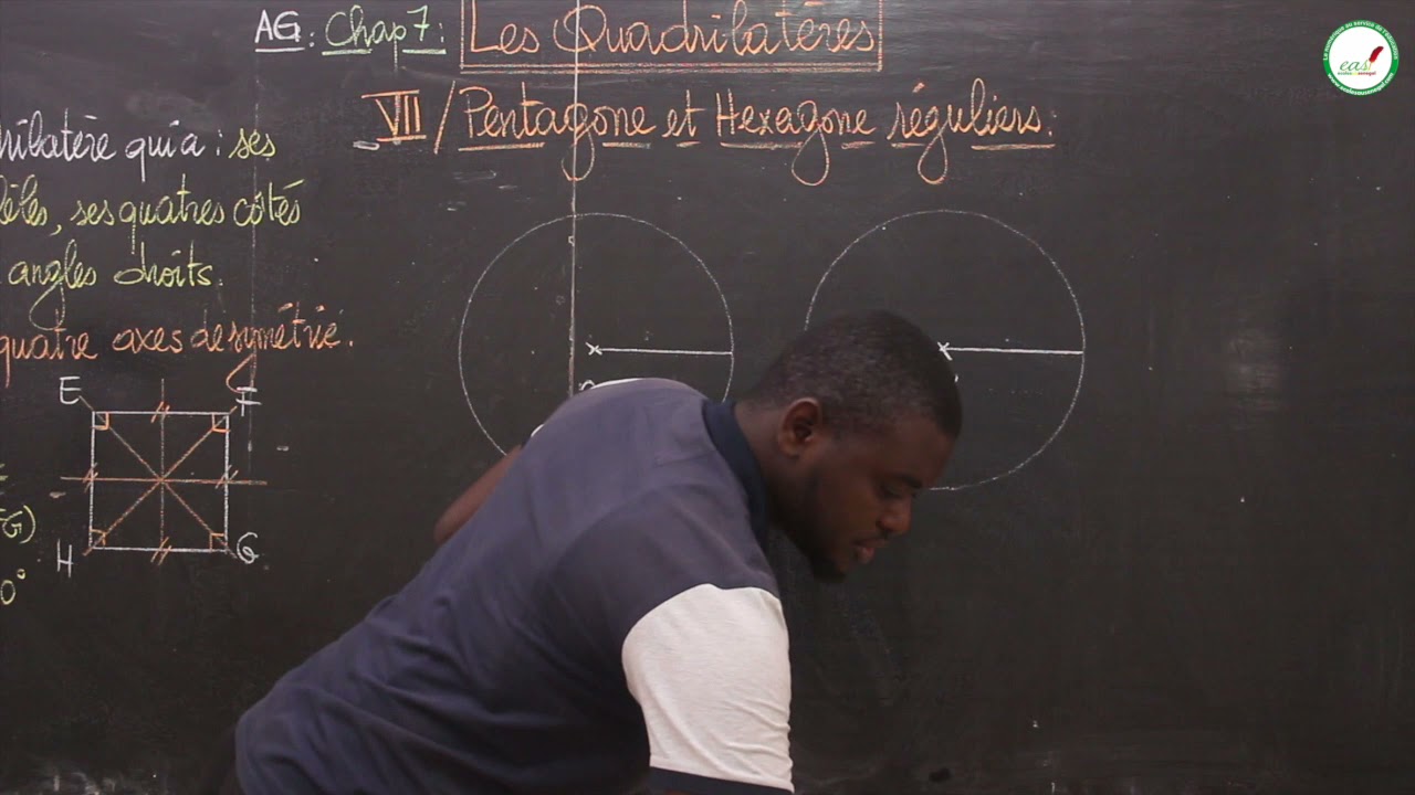 Cours - Sixième - Mathématiques : Les Quadrilatères / Suite 3 / M. Guéye