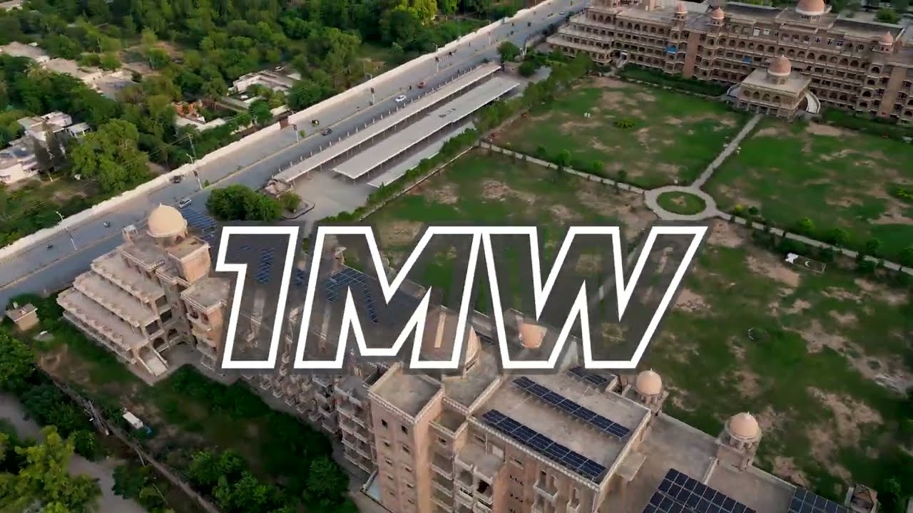 Cinematic Trailer | 1MW Panda Project |  University of Peshawar | Yingli Solar