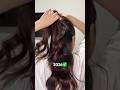 Easy ponytail tutorial #hairstyle #youtubeshorts #beauty