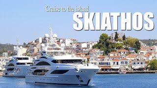 🇬🇷 SKIATHOS GREECE - CRUISE TO THE ISLAND ON A PARTY SHIP