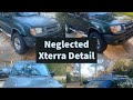 Detailing a Nissan Xterra