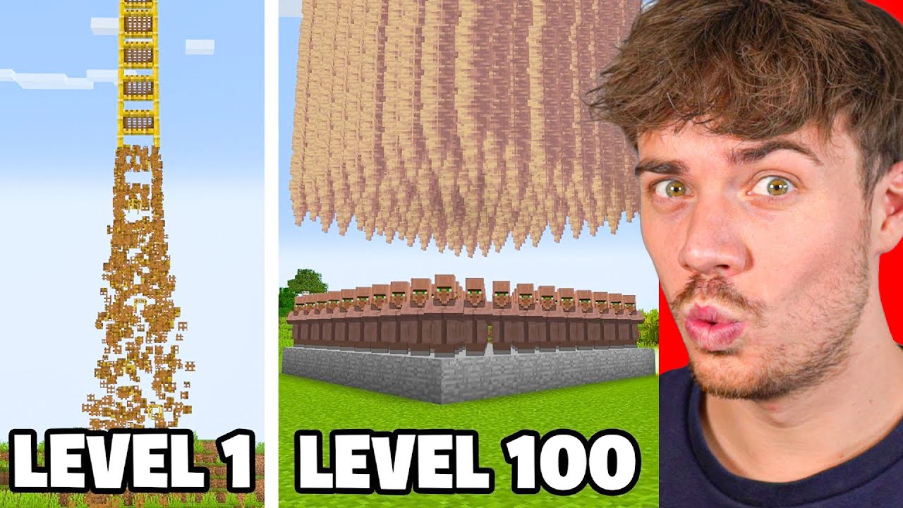 Satisfying van Level 1 Naar Level 100 In Minecraft