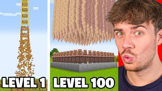 Satisfying Van Level 1 Naar Level 100 In Minecraft