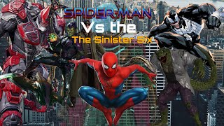 Spiderman vs the sinister six stop motion