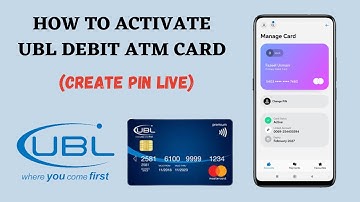 How to Activate UBL ATM Card through UBL Digital App | Activate UBL Debit Card Online 2022