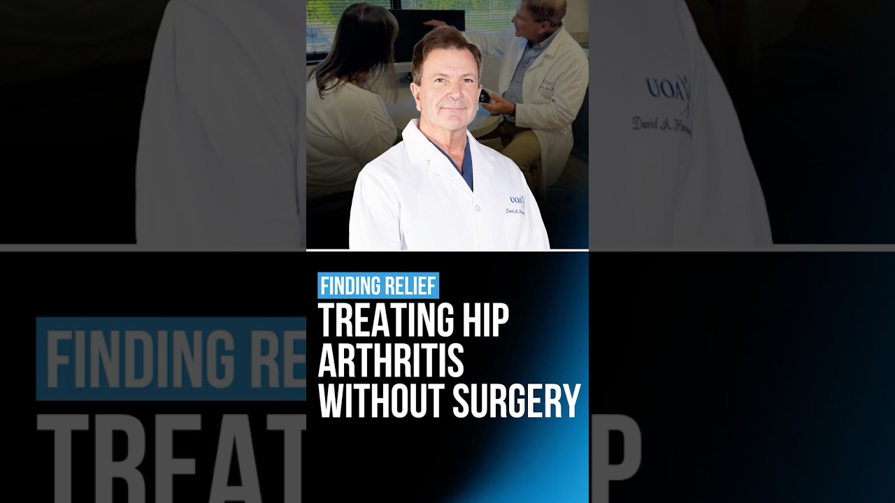 Finding Relief: Treating Hip Arthritis Without Surgery