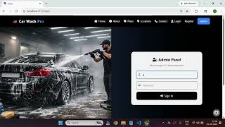 Car Wash Service Management System Project using MERN Stack