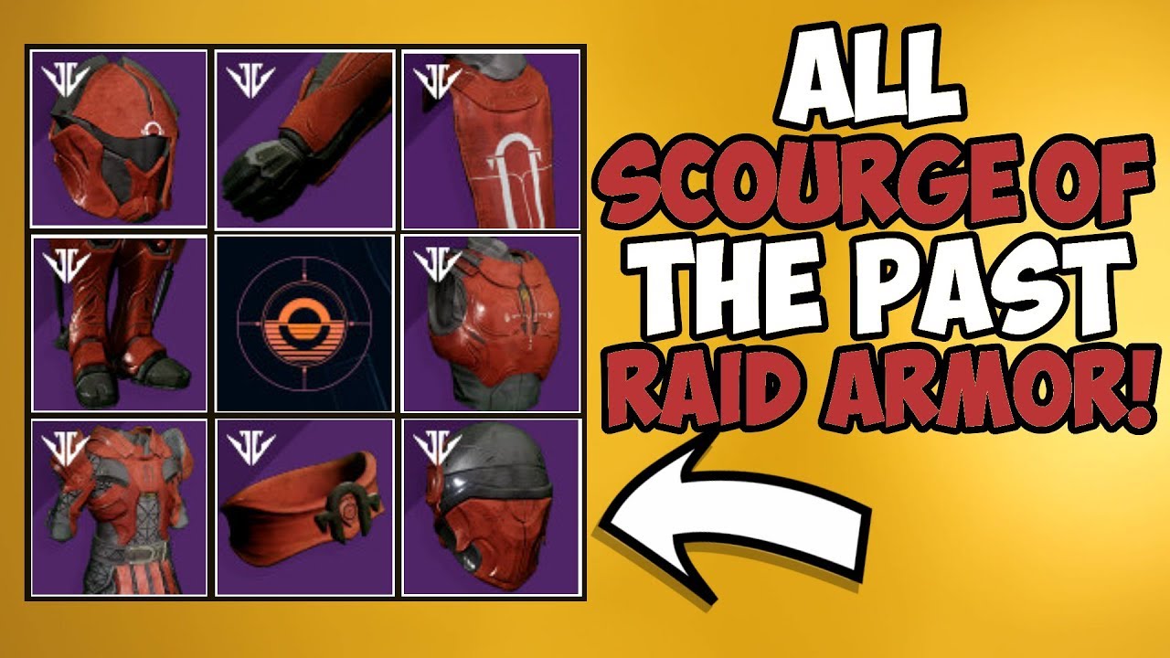 Destiny 2 All Scourge Of The Past Raid Armor Everything You Must