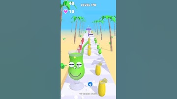 Juice Run Lvl.170! – Growing BIGGER with Every Bottle!🍹🔥 #viral #shorts #juicerun #games