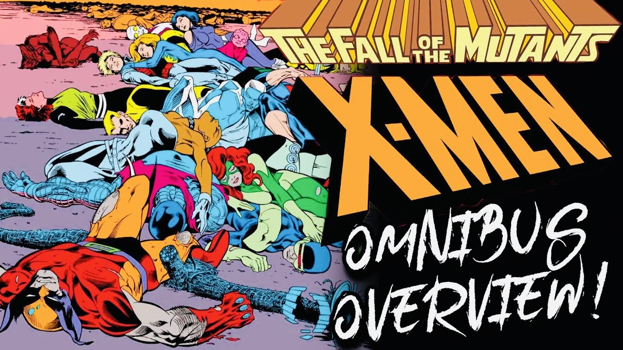 XMEN Fall OF The Mutants Omnibus By Louise Simonson Overview!