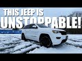 Jeep Grand Cherokee vs Snow..... IT'S UNSTOPPABLE!!