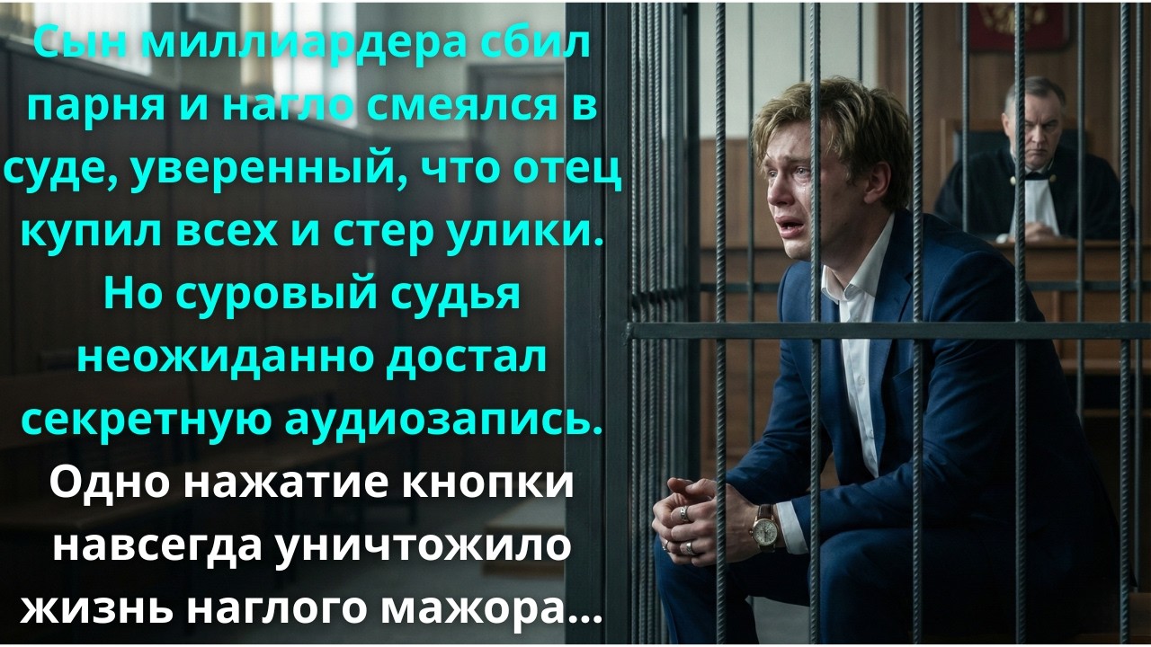 «Я вас всех куплю!» кричал мажор. Но судья включил запись...