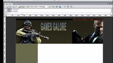 How To Build Website Dreamweaver Tutorials - Padding Lesson 5