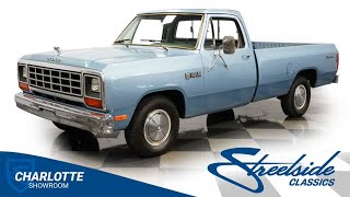 1984 Dodge Ram D150 Prospector 9802-CHA for sale | Charlotte, Atlanta, Dallas, Tampa, Phoenix, ...