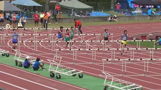 男子110mH 2組 成田市記録会2024