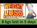 SUCCESS!! LOST 8 KGS IN 5 DAYS || NO EXERCISE, NO DIET || FAST WEIGHT LOSS || INCREASE METABOLISM