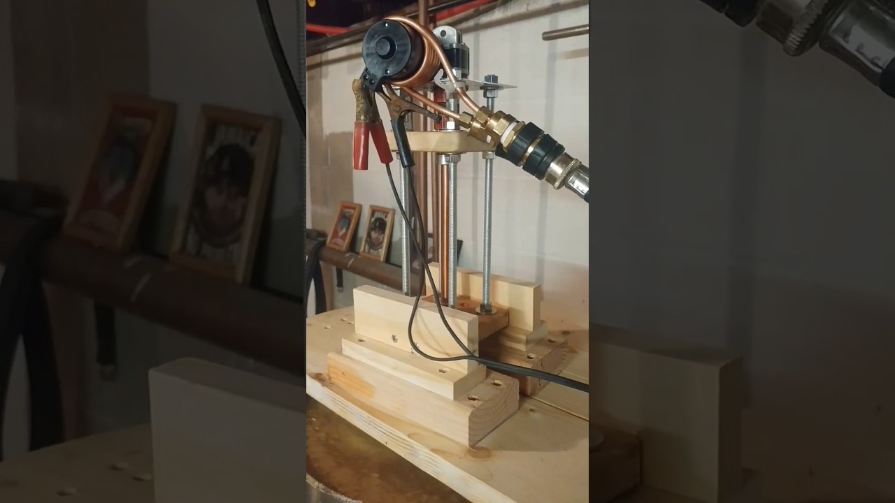 Revised motorized beer mash paddle running at 1.5amps 12v DC YouTube