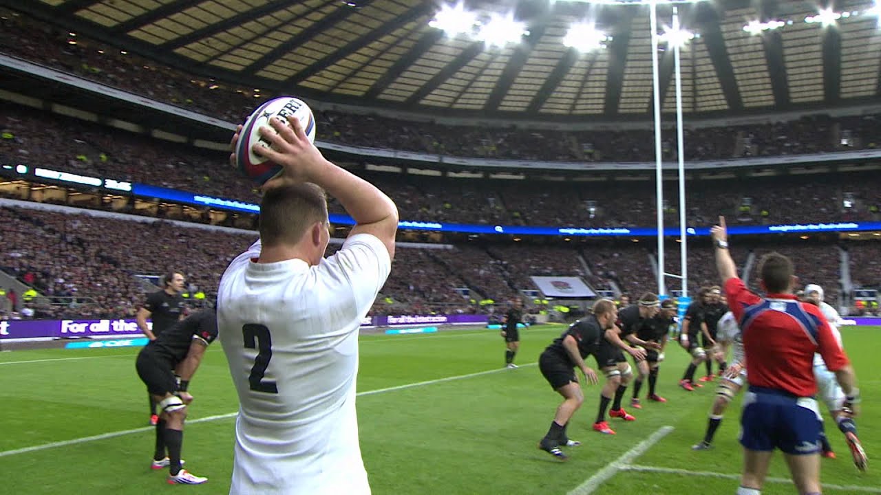 Eng Rugby Line Out Behind England's Decisions: The Lineout - YouTube