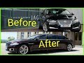jaguar xf - building a homemade limousine in 7 minutes