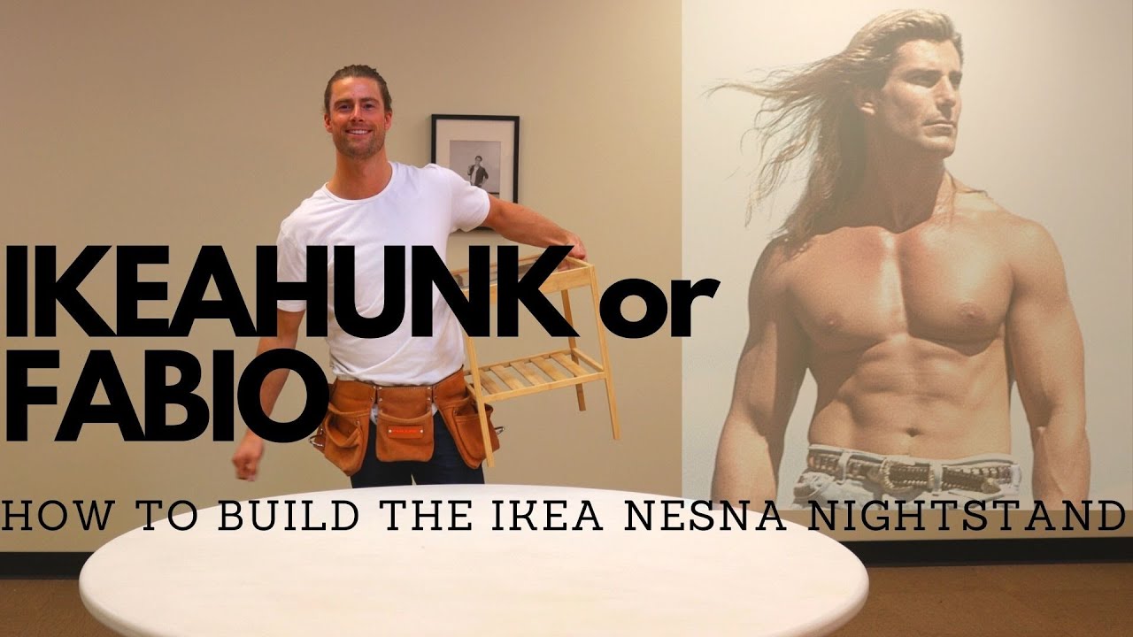 How to Assemble IKEA Nesna Nightstand YouTube