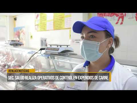 Secretaria de Salud realiza operativos de control en expendios de carne