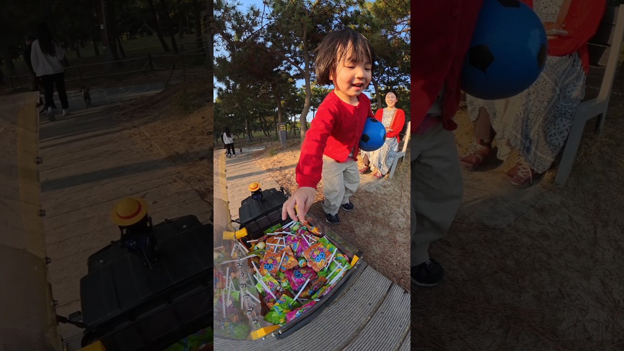 해맑은아이들 사탕주기❤️