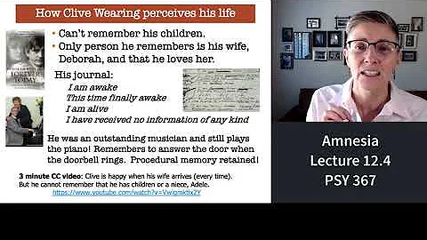 367 Lecture 13.4 Amnesia