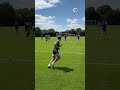 Ending today’s training with some goals and saves 👀