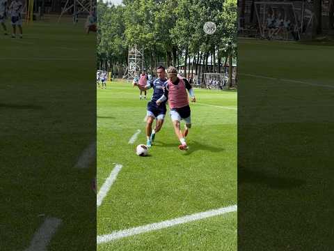 Ending today’s training with some goals and saves 👀