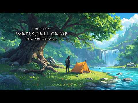 Medieval & Celtic Fantasy Music for Rest & Relaxation | The Hidden Waterfall Camp