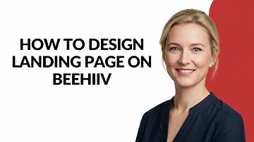 How to Design Landing Page on Beehiiv - Julia