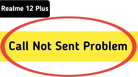 realme 12 plus call not sent problem kaise theek Karen, how to solve call not sent problem in realme