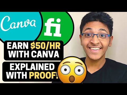 HOW TO EARN MONEY WITH CANVA ON FIVERR | Freelancing for Beginners