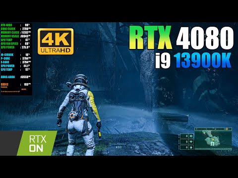 Returnal : RTX 4080 + i9 13900K ( 4K Epic Settings / RTX ON / Raytracing Ultra / DLSS Quality )