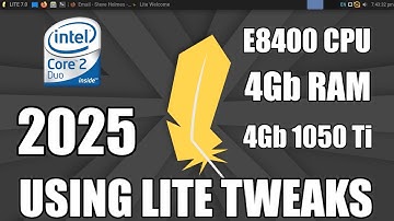 Linux LITE 7.2 Tweaks Utility For NOOBS