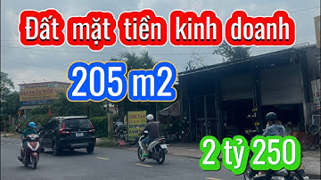 Đất mặt tiền kinh doanh đẹp.cạnh khu công Nghiệp Lớn.205 m2.giá rẻ để mua đầu tư.Tỉnh Bình Dương .