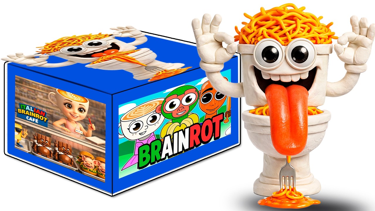 ¡CAJA MISTERIOSA ITALIAN BRAINROT! 🎁 SPAGHETTI TUALETTI y figuras sorpresa