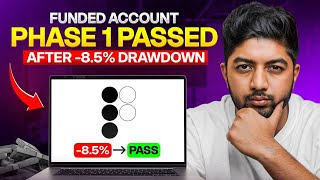 Funded Account Phase 1 PASSED After -8.5% Drawdown 😱 | Real Recovery Trading