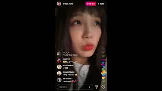 180625 정은지 인스타라이브