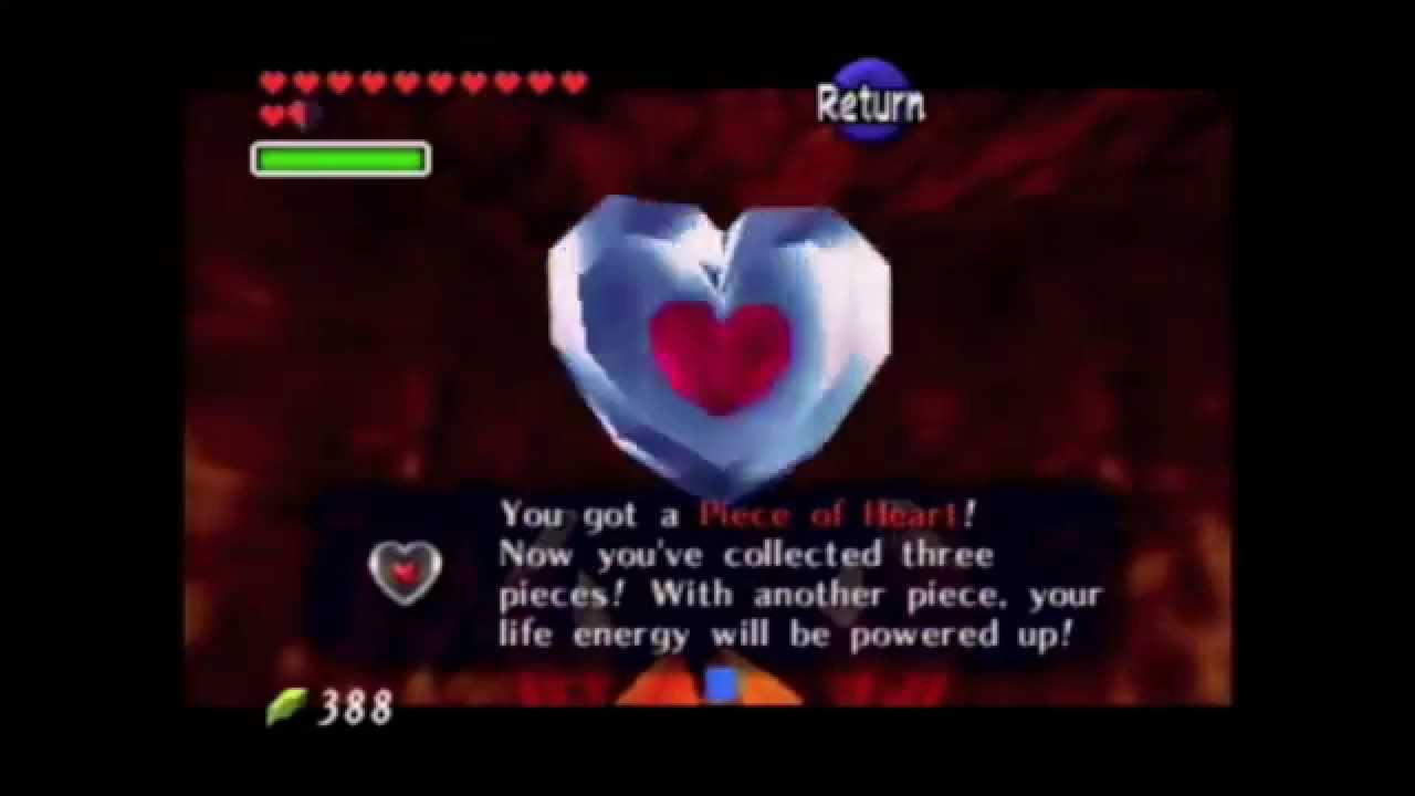 Let's Play LOZ Ocarina of Time part 28 Lots of heart pieces and