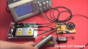 Gamma Isotope "Music Box" fun project with DIY Spectrometry Driver kit